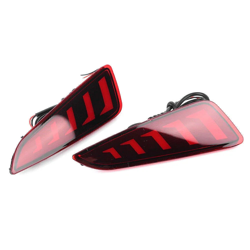 LED Rear Fog Lights + Tail Light Lamp for Toyota C-HR (2016-2022)