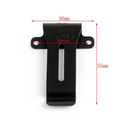 10x Metal Belt Clip for Kenwood TK-208 TK-308 TH-22AT TH-42AT BF-888S/666S