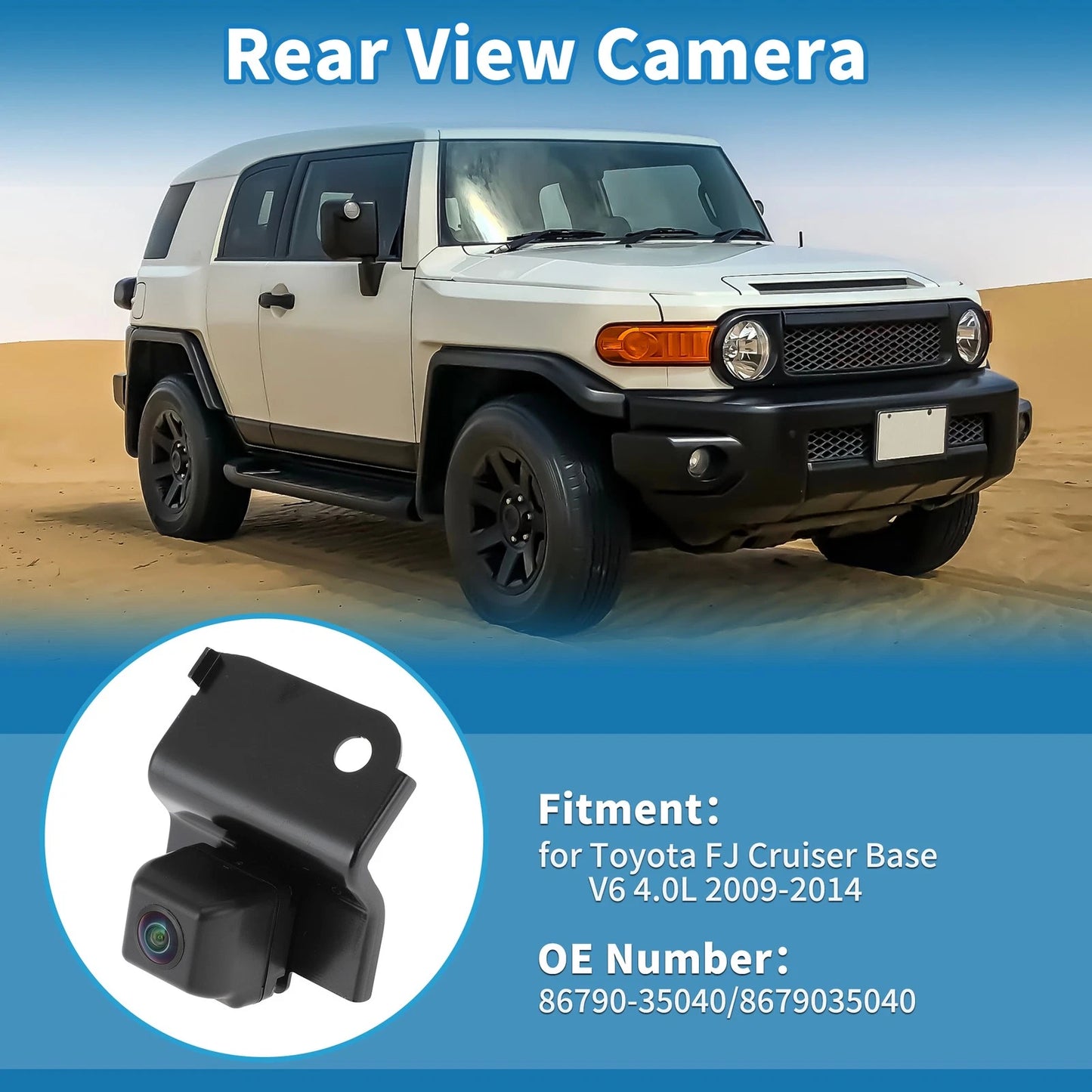 Rear View Park Assist Backup Camera 590934 for Chevrolet Avalanche (2007–2008)