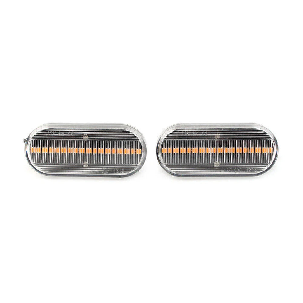 LED Side Marker Lights for Volkswagen VW Bora Golf 3 4 Amber Clear