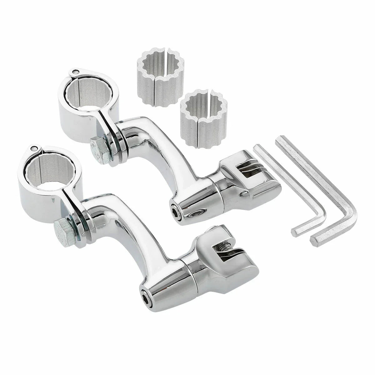 22mm 25mm 32mm 35mm Highway Foot Pegs Mount Clamps for Harley Touring