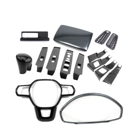 15PCS / ABS Carbon Fiber Kit Trim for Honda Civic Sedan (2022–2024)