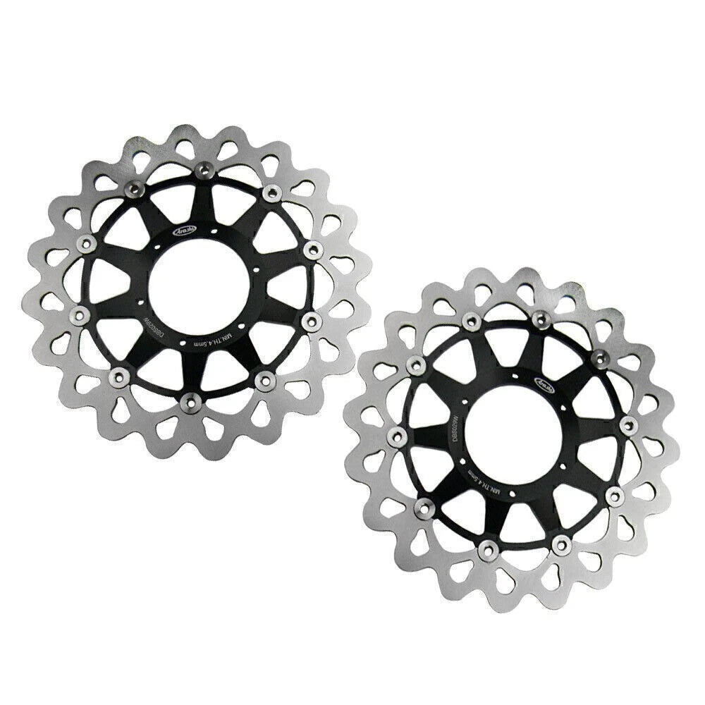 2X Front Brake Disc Rotors for Honda CBR 929RR & CBR 954RR (2000–2003)