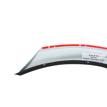 3" Slim Fender Flares for Ford Ranger T6 PXL XLT XLS Wildtrak (2015-2018)