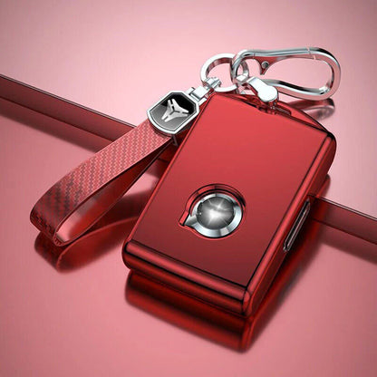 Car Key Case Cover Remote Key Fob Keychain for Volvo XC90 XC60 S90 V90