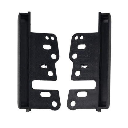 Stereo Mounting Bracket ABS Black DIN Car DVD Player for 200mm Space