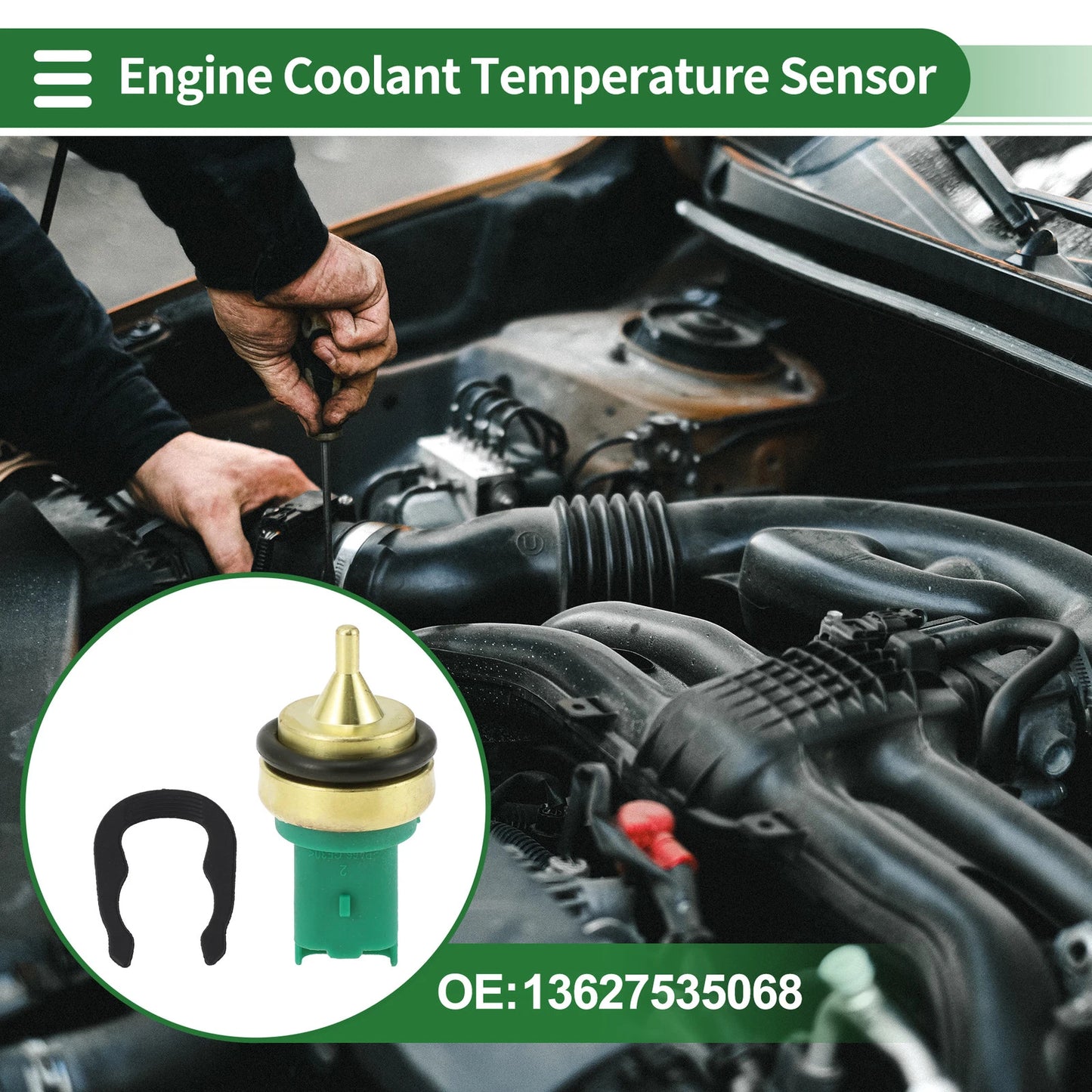 Engine Coolant Temperature Sensor No. 13627535068 for Mini Cooper (2010)