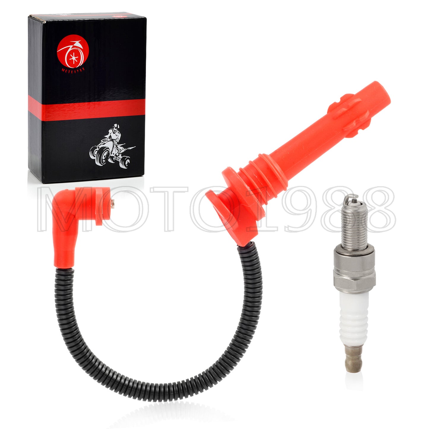 Ignition Coil Cap with Wire and Spark Plug for Polaris Sportsman 450 HO (2016–2017)