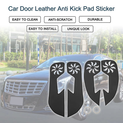 Set of 1 Car Door Leather Anti Kick Pad Sticker for Cadillac XTS (2013–2019)