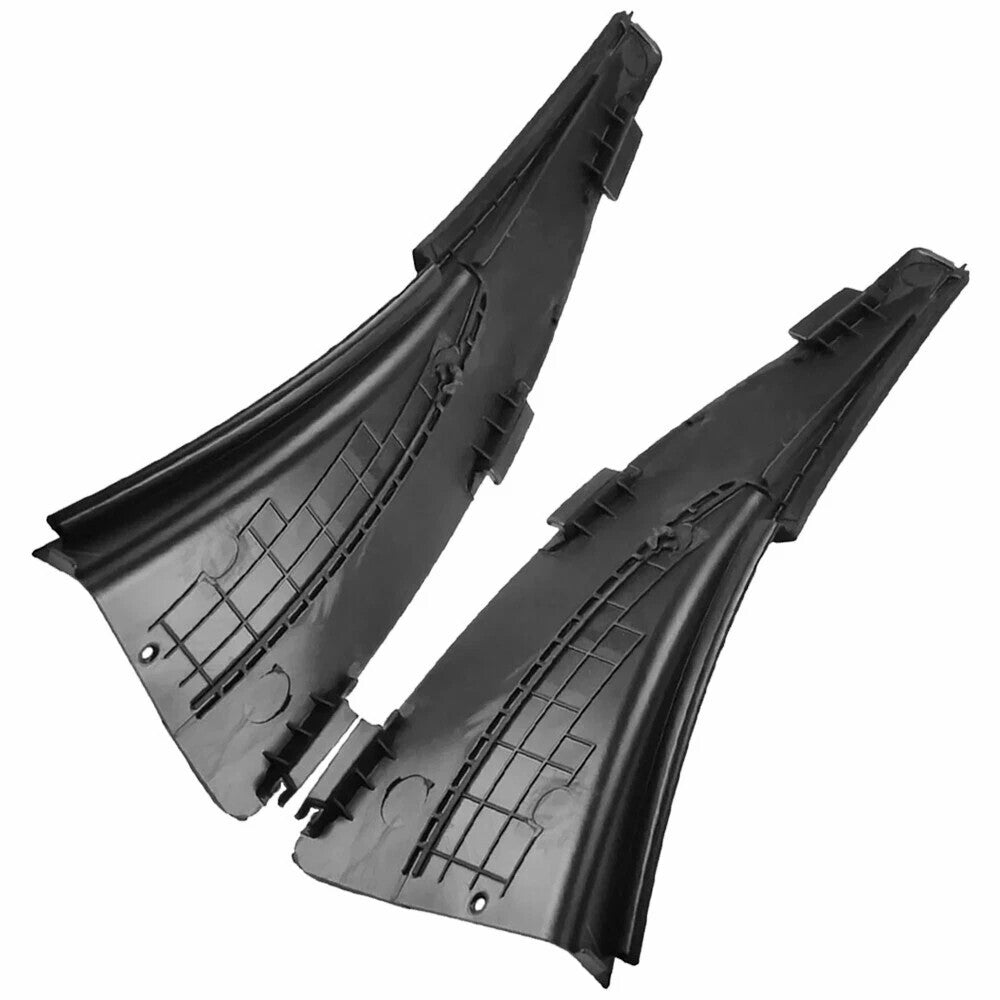 Pair Front Windshield Wiper Cowl Shield Corner Cover for Jeep Renegade (2016–2021)