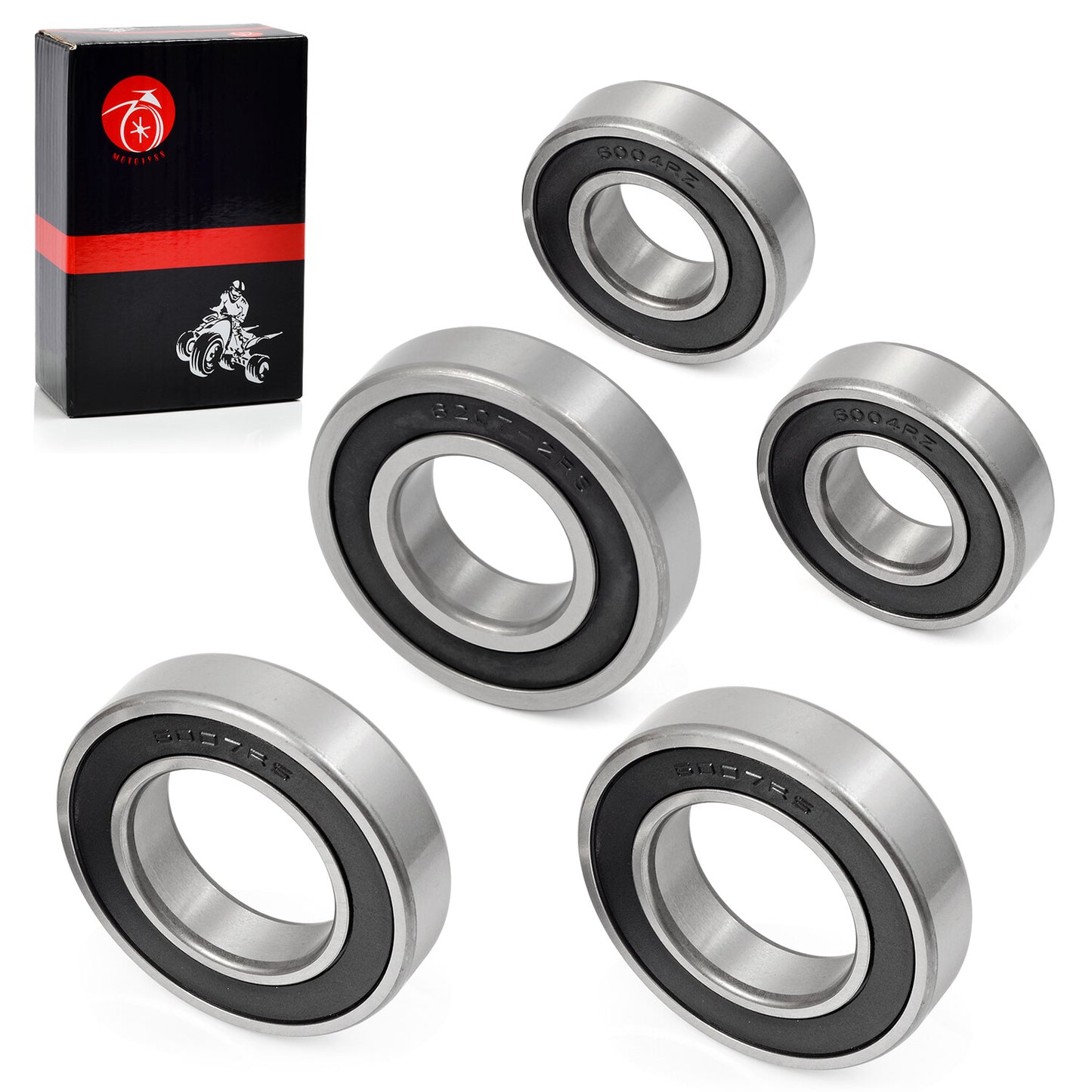 Engine Motor Bearing Kit for EZGO Golf Cart (295cc–350cc)