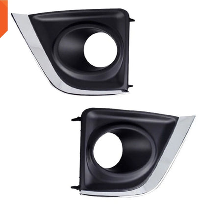 Chrome Fog Lamp Driving Light Set for Toyota Corolla Sedan (2014-2017)