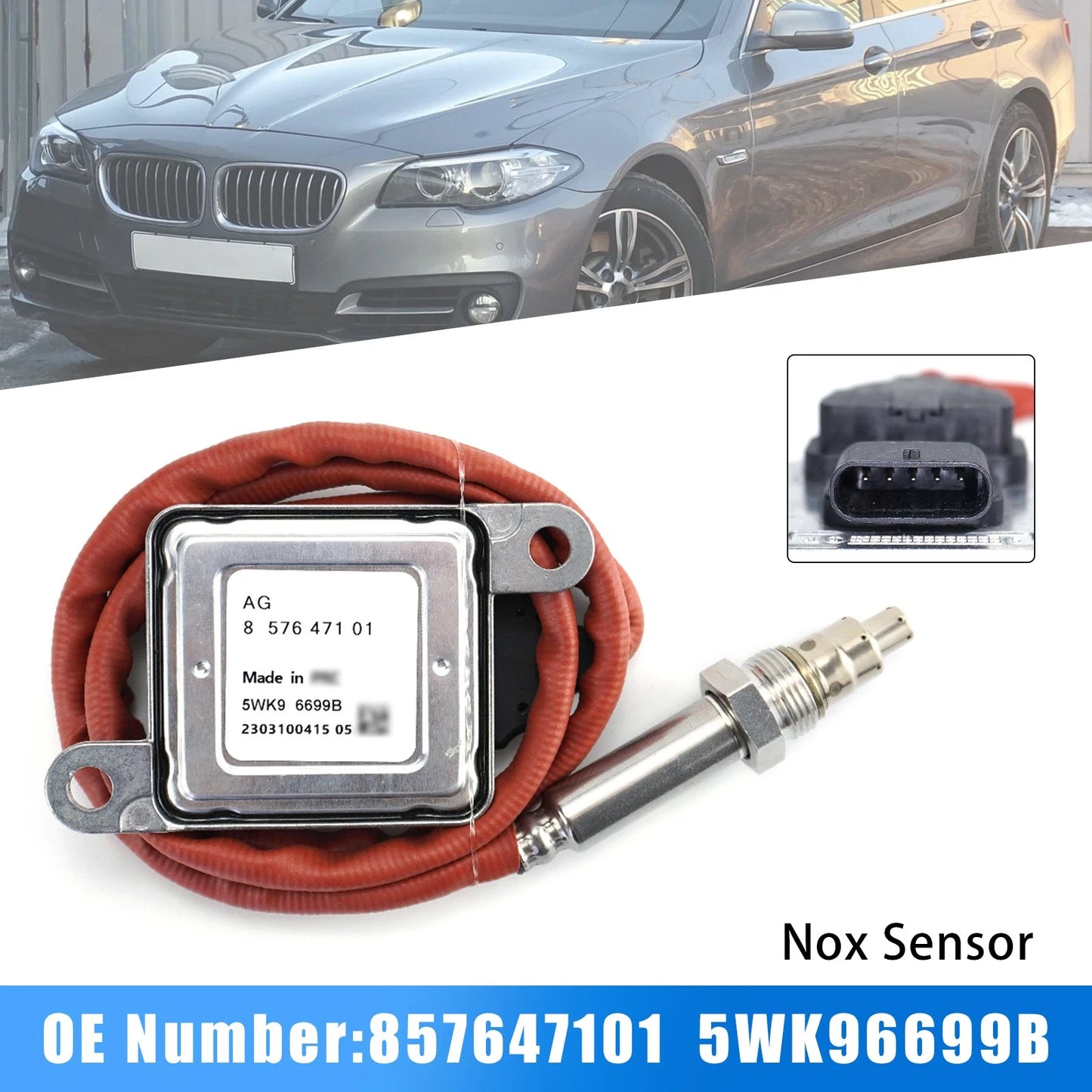 NOx Sensor 758713005 5WK96621J for BMW 1 3 Series (2006–2013)