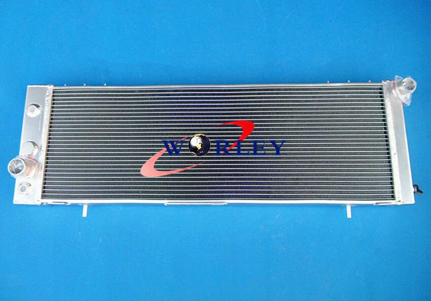 Aluminum Radiator +3 Fans for Jeep J-Series Cherokee Comanche Wagoneer (84-91)