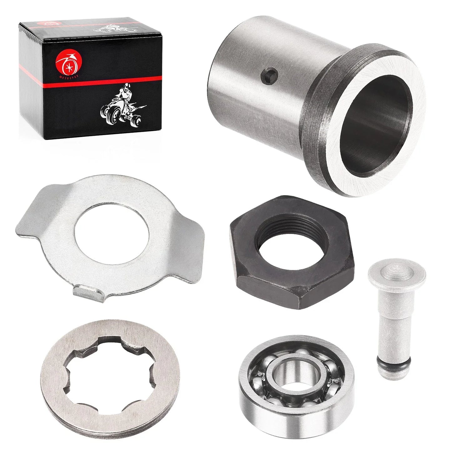 Front Sprocket Lock Nut Washer Kit for Yamaha MOTO-4