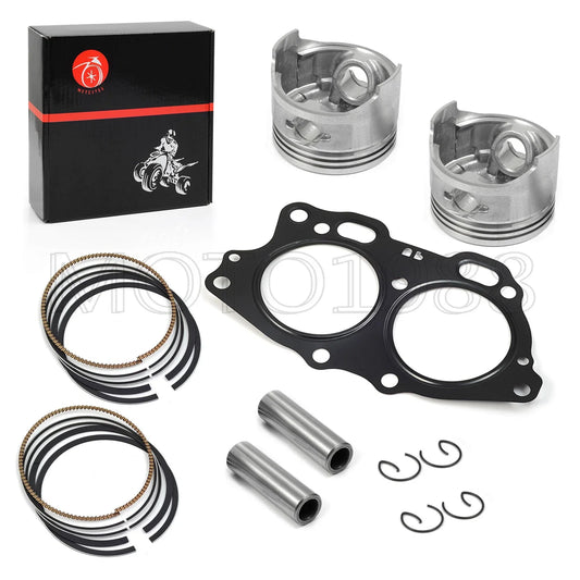 Engine Rebuild Kit 0.25mm OS Piston Gasket Valve for EZGO Robin (1985–1995)