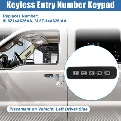 Keyless Entry Keypad No. 8L8Z14A626AA for Ford F250 F350 (2008–2016)