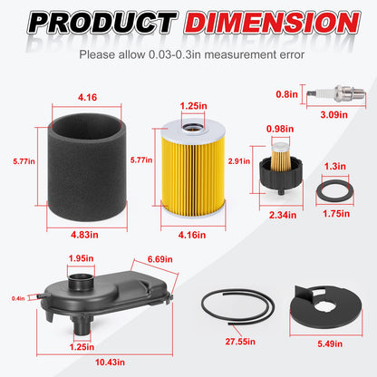 Tune Up Kit for Yamaha Golf Cart G2 G8 G9 G11 (Year Range Not Specified)