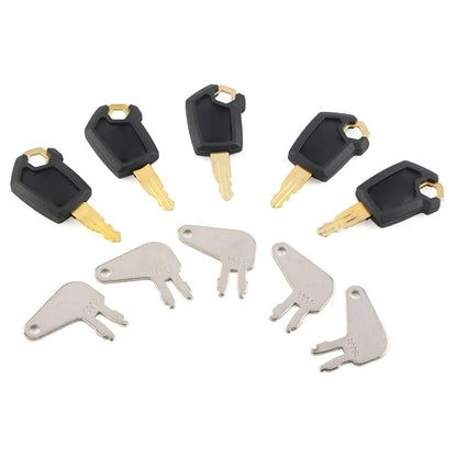 Ignition Key Set for Cat Dozers & Padlocks (5P8500, 8H-5306)
