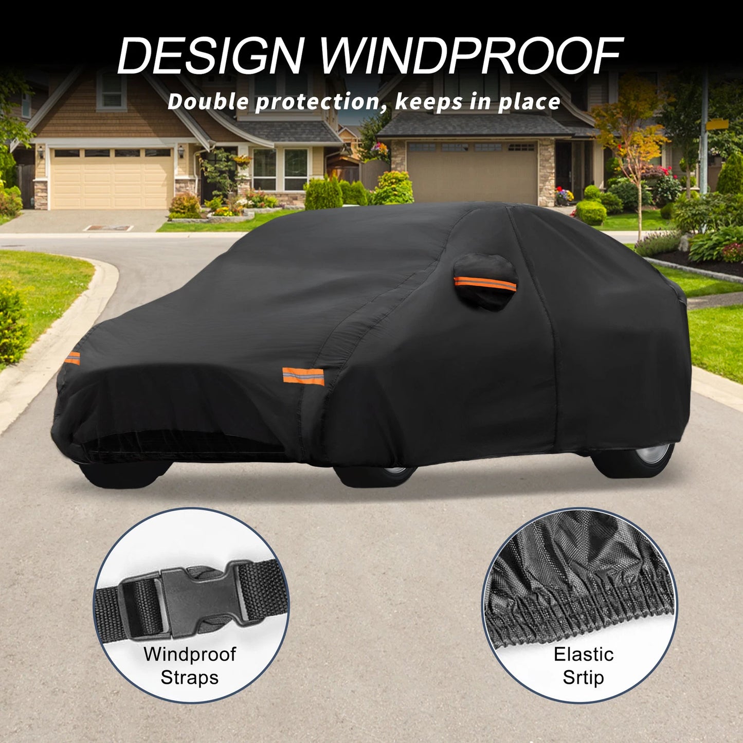 Waterproof Aluminum Film Car Cover for Kia EV6 (2021–2023)