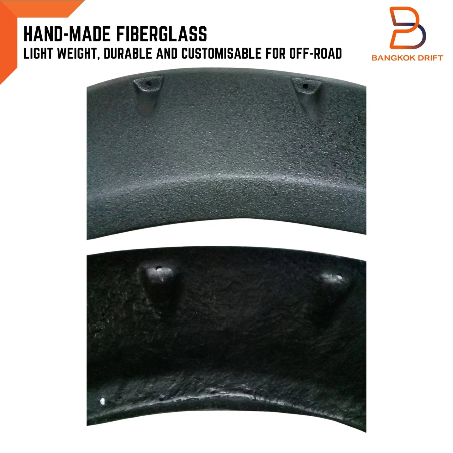 Front Jungle Fender Flares for Toyota Hilux Ute Hero (1983-1988)