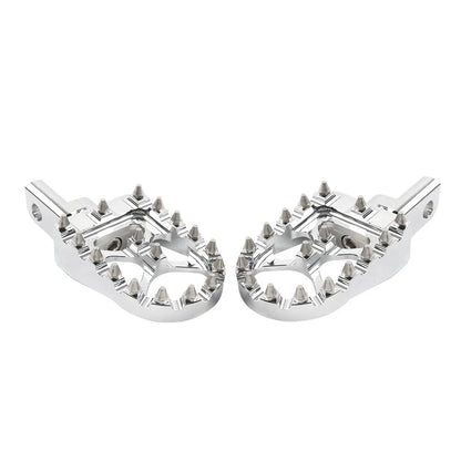 MX Style Foot Pegs for Harley Sportster XL1200 883 Chrome (2004-2023)
