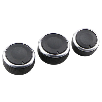 3 x Climate Control Switch Knob Set for Chevrolet Aveo (2004-2011)