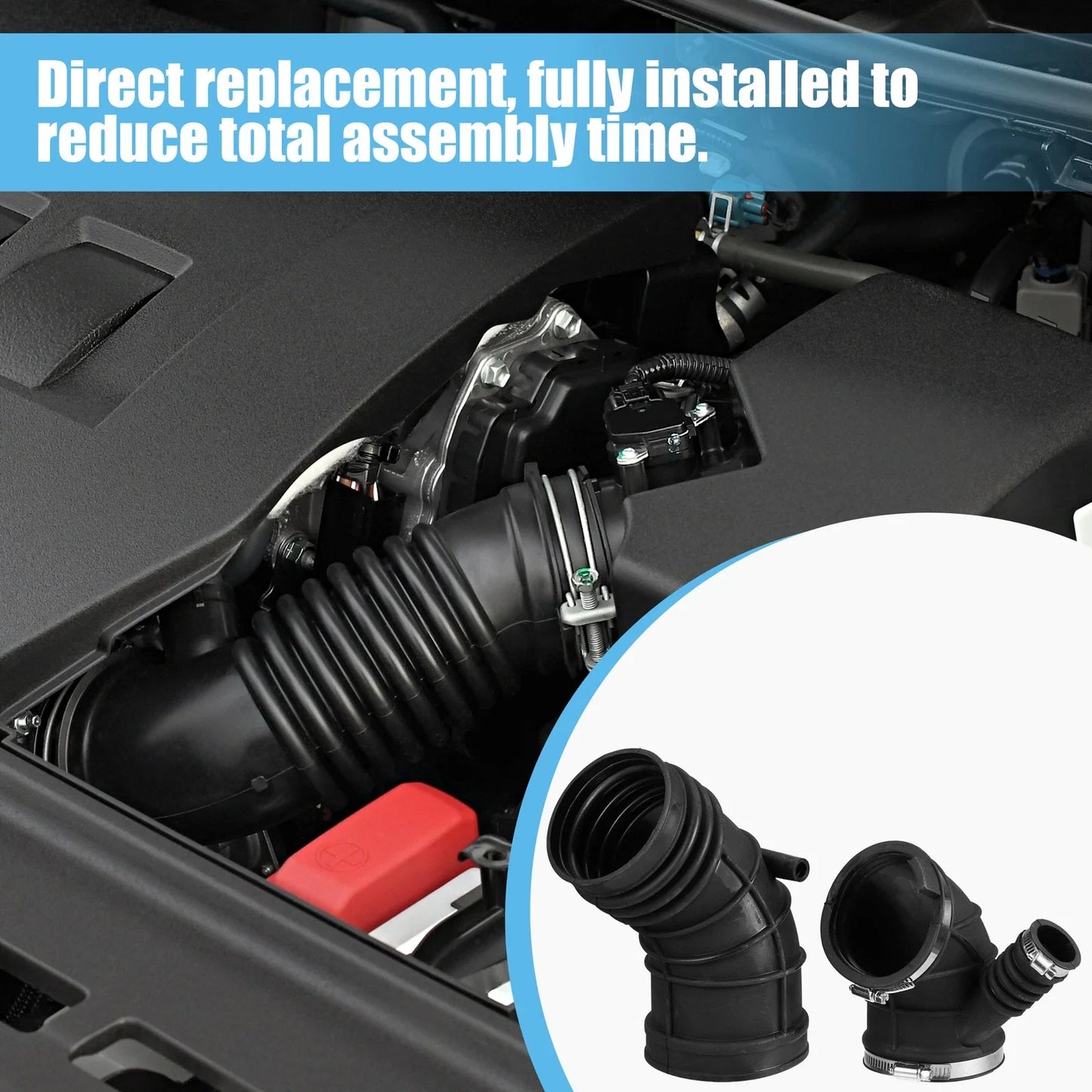 Air Intake Hose Tube 1 Set for BMW 330Xi Z3 (2001-2005)