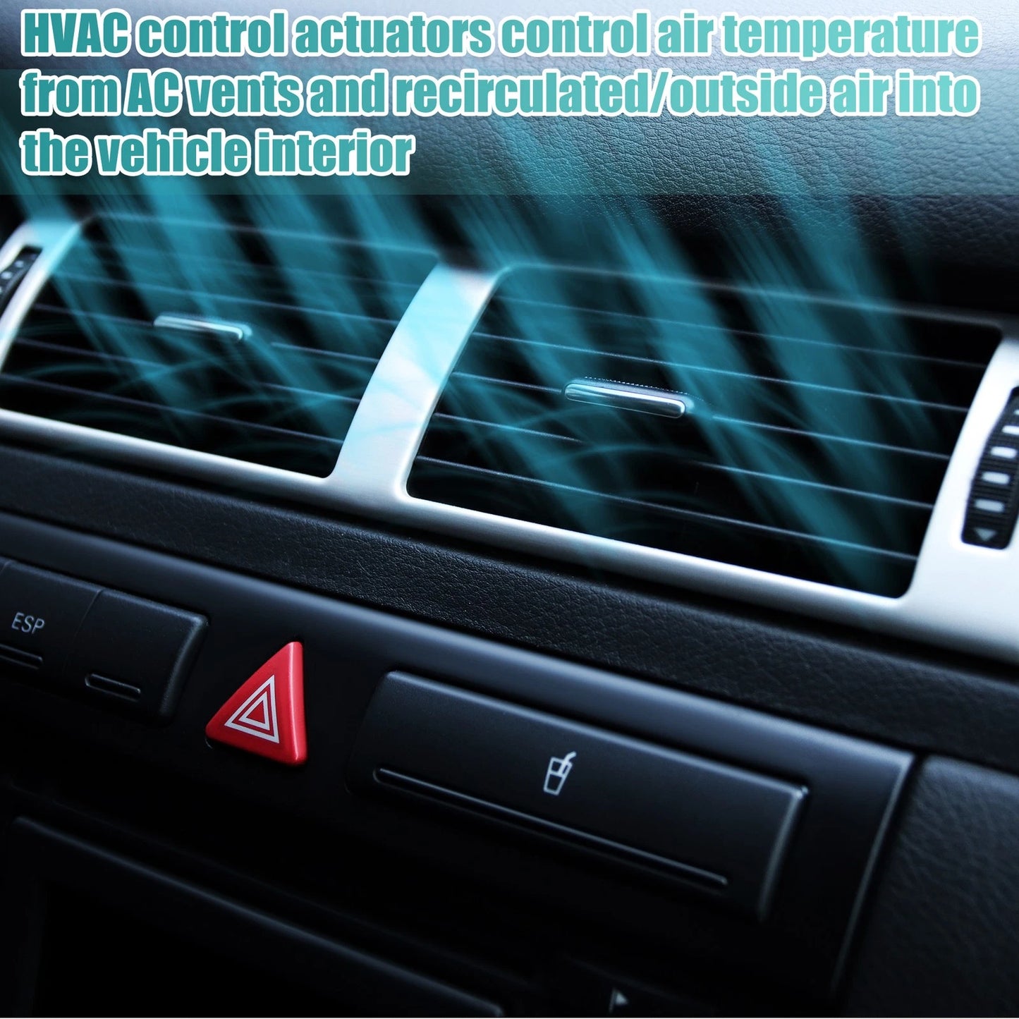 A/C Heater Air Blend Door Actuator for Honda Odyssey (2005–2010)