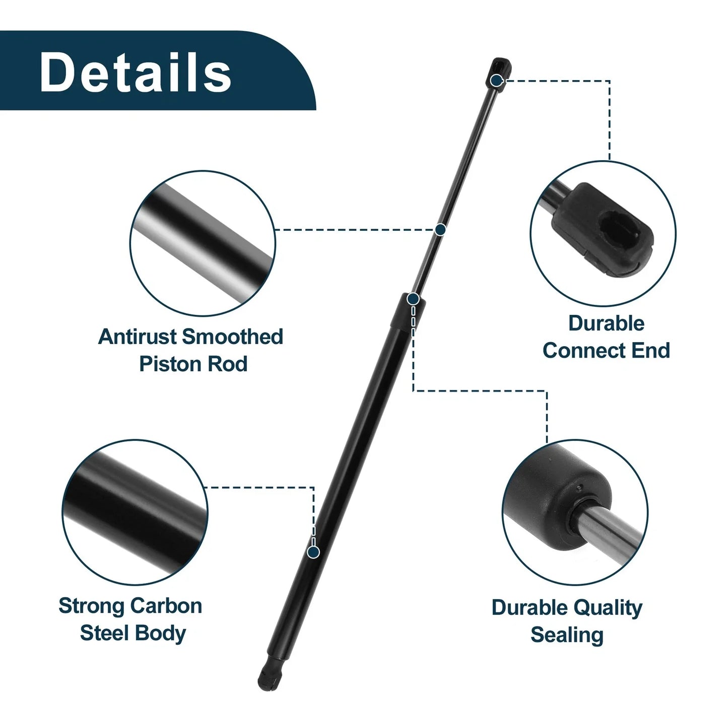 Rear Hatch Lift Supports for Chevrolet Trailblazer EXT (2002-2009)