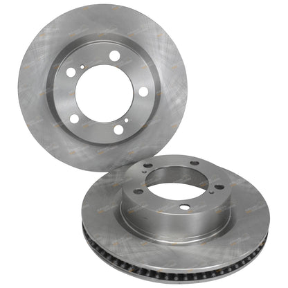2X Front Disc Brake Rotors for Lexus LX570 (2008–2015)