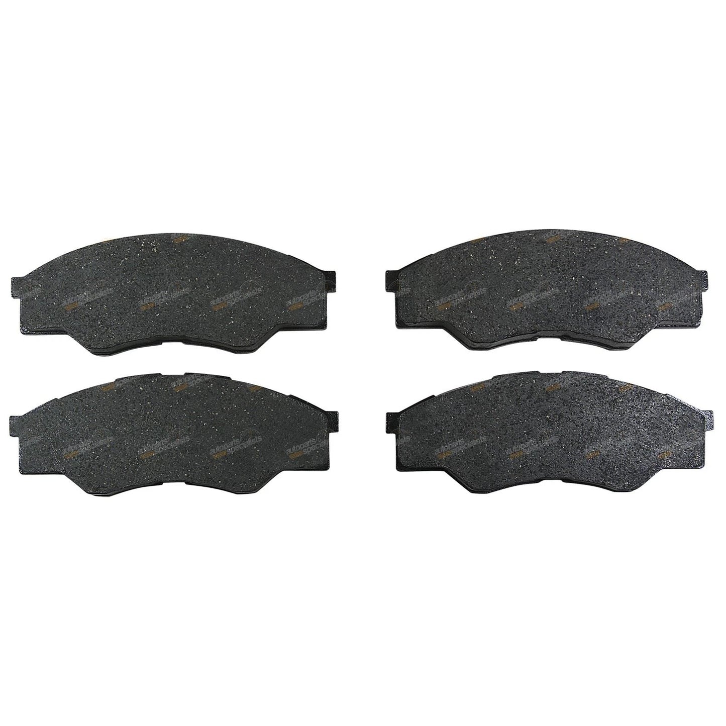 Set of Front Disc Brake Pads for Toyota Hilux (2008–2016)