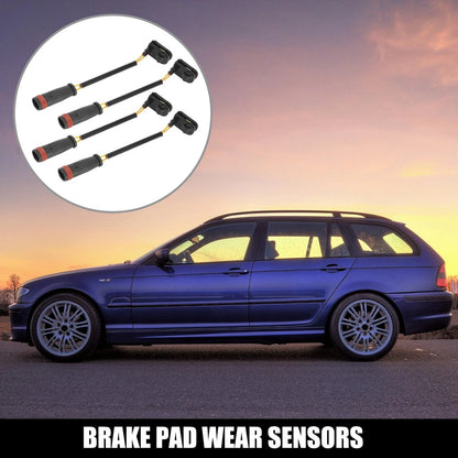 Set of 4 Brake Pad Wear Sensors for Dodge Sprinter 2500 (2007–2018) 9065401417