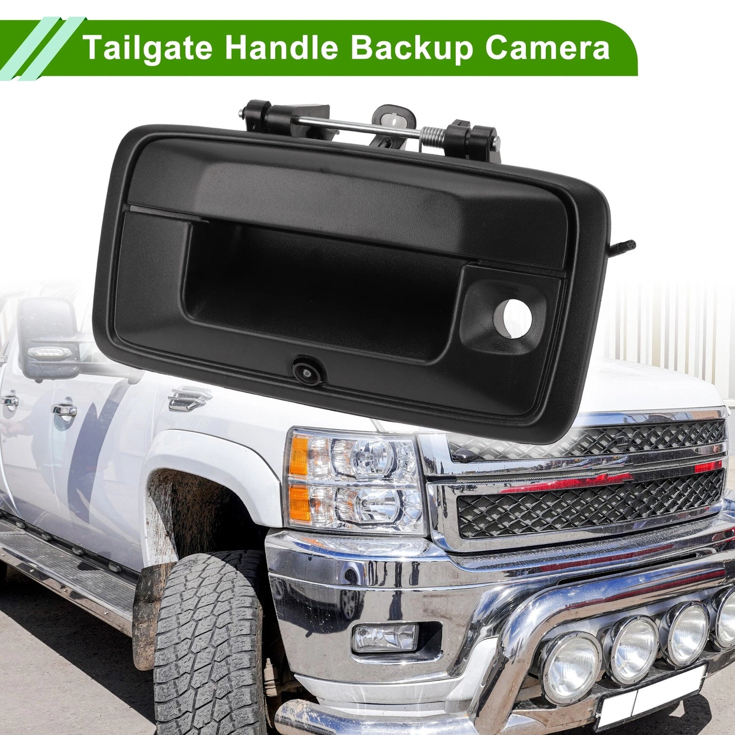 Tailgate Handle with Backup Camera No.23128692 for Chevrolet Silverado