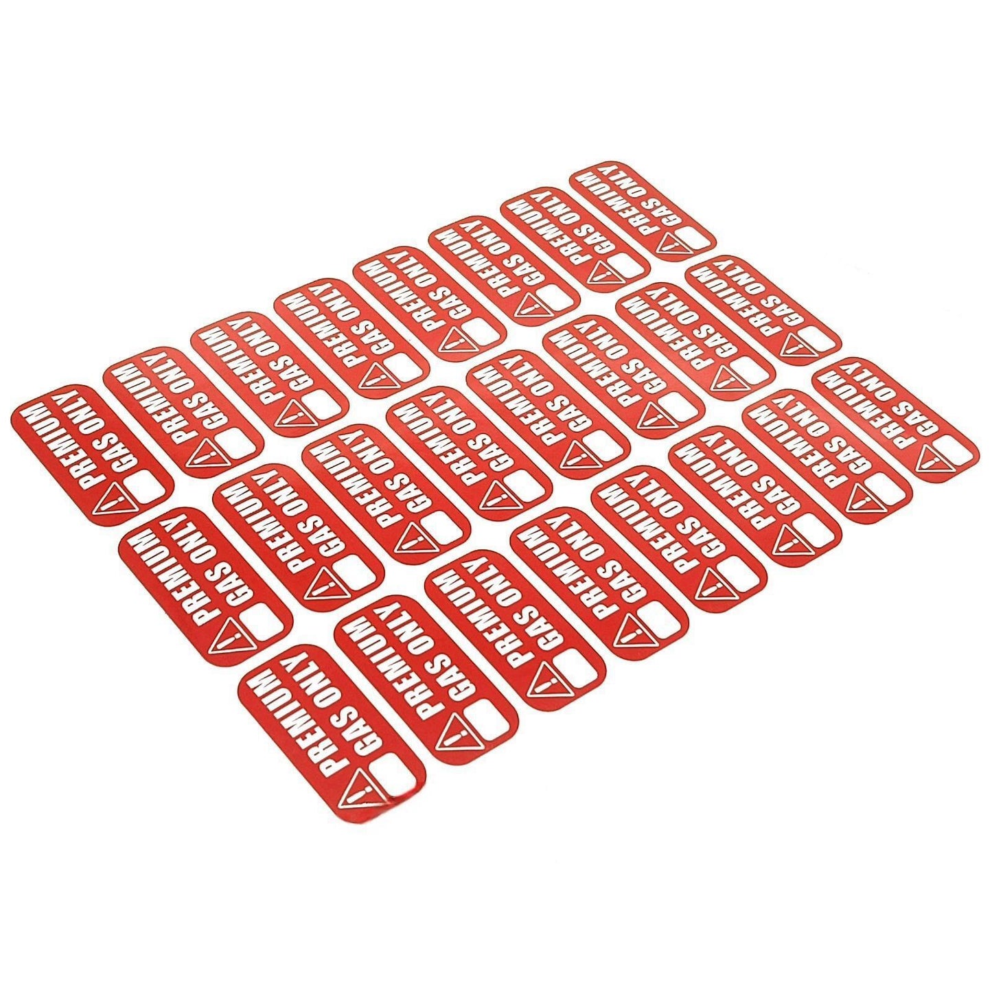 Gas Only Sticker Decal for Vehicle Fuel Tank (Universal Fit)