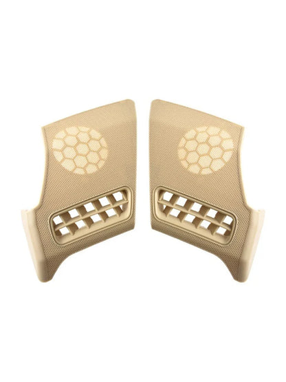 Speaker Cover 2 x Beige Plastic Left & Right for Mercedes W210 (1995–2003)