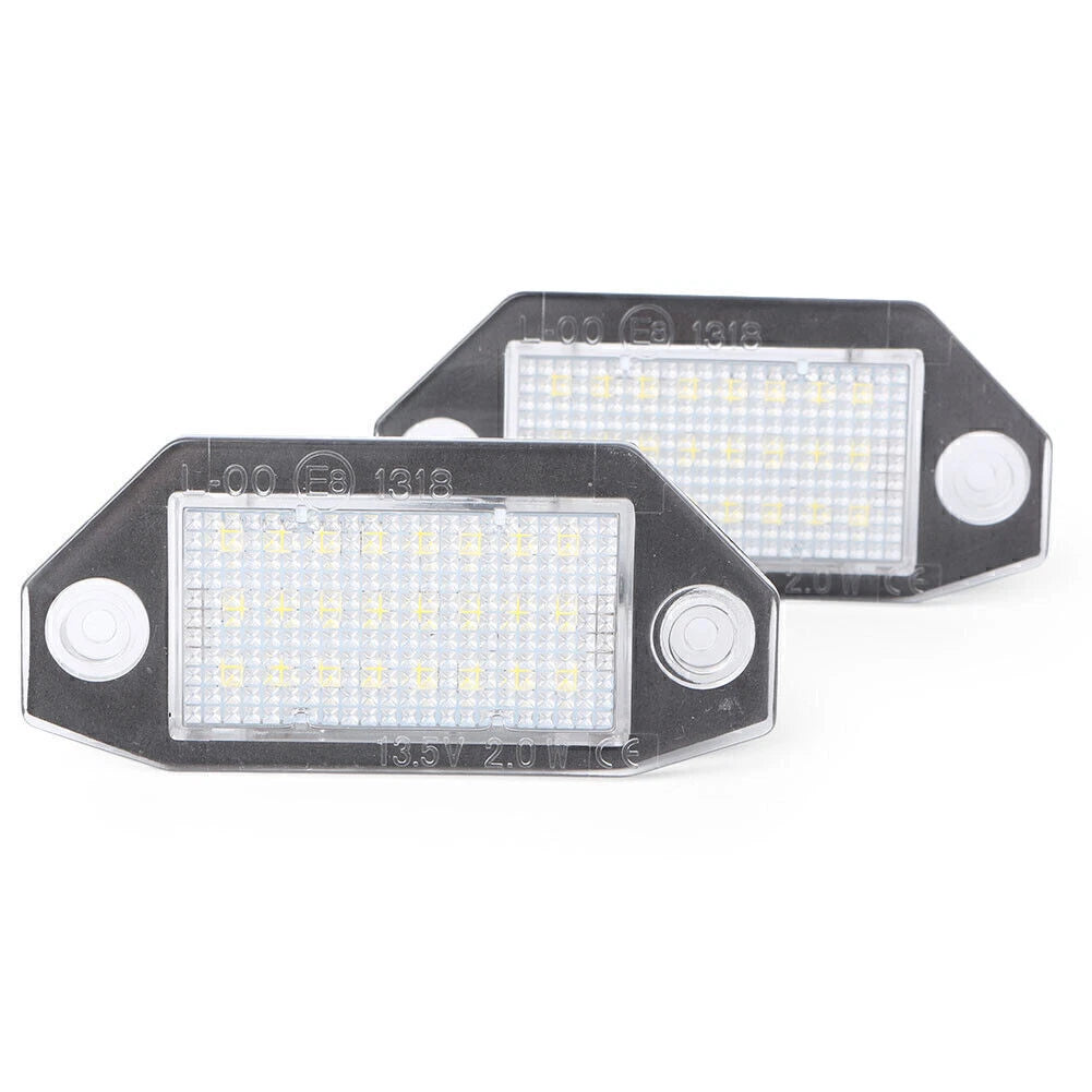 2X LED License Plate Light for Ford Mondeo MK3 (2000–2007)