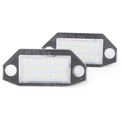 2X LED License Plate Light for Ford Mondeo MK3 (2000–2007)