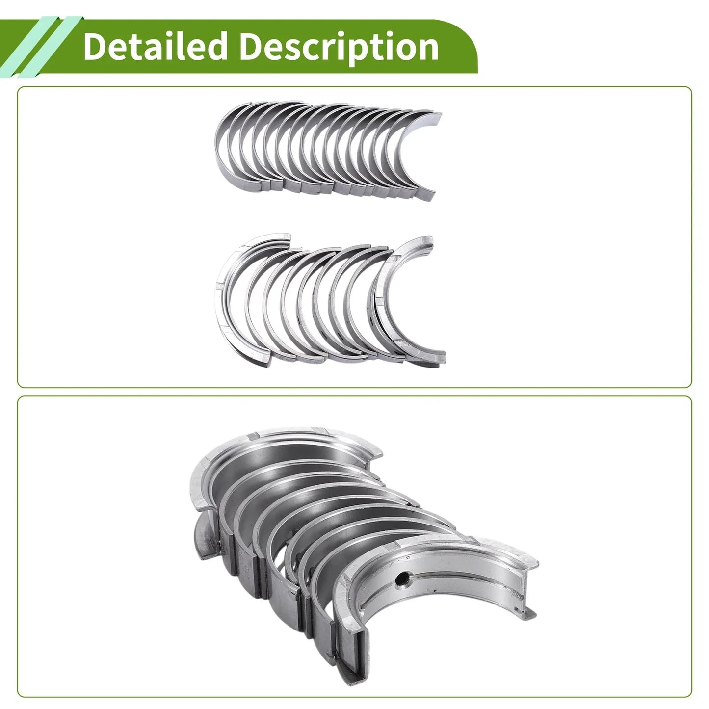26 x Crankshaft Main Rod Bearings for Chevrolet Gen III IV LS 4.8-6.2