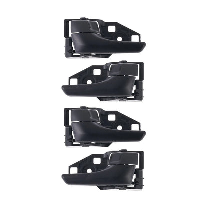 Set of 4 Door Handle Inner for Toyota RAV4 (2012–2018) Black