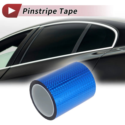 Pinstripe Tape 150mm x 50m for Car Motorcycle Boat Laser Blue (1 Pcs)
