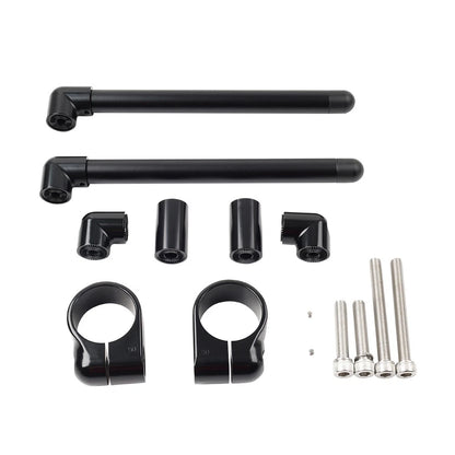46MM Cafe Racer Clip-On Handlebar for Universal Motorcycle (7/8")