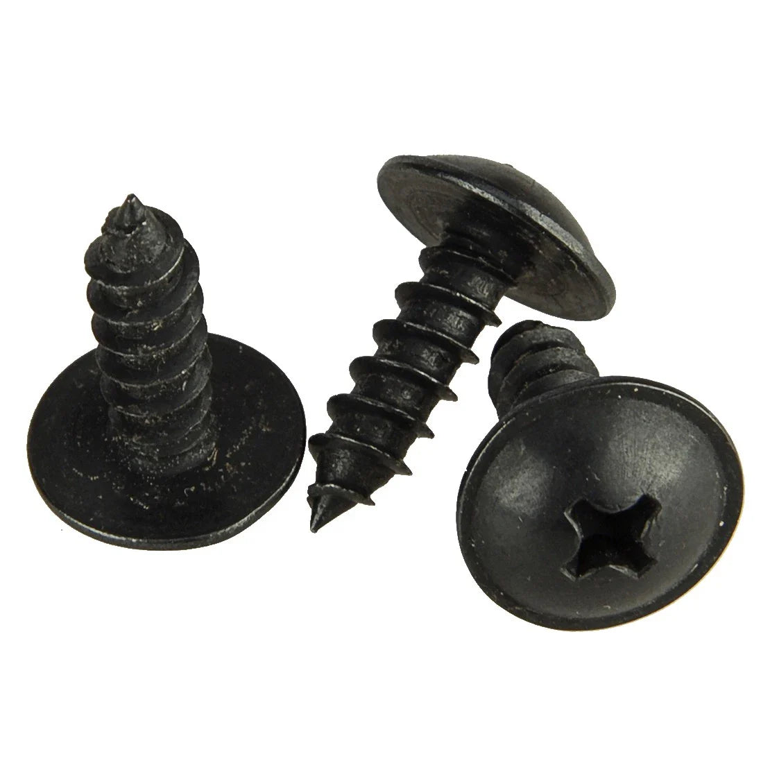 10 x Black Fender Liner Bracket Screws for Hyundai Kia