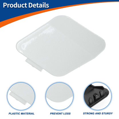 Front Tow Hook Cover for BMW 114i (2012–2014) No. 51118053828 Mineral White