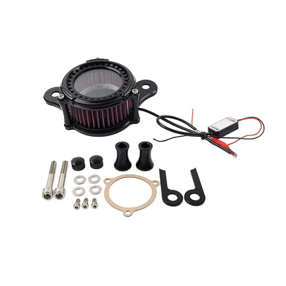 Chrome Tri Line Gauge Stereo Accent Trim Cover for Harley Touring (2014–2022)