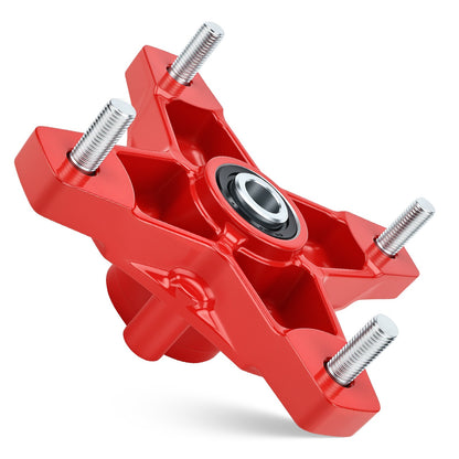Set of 2 Red Wheel Hubs for Honda TRX400X (2009–2014)