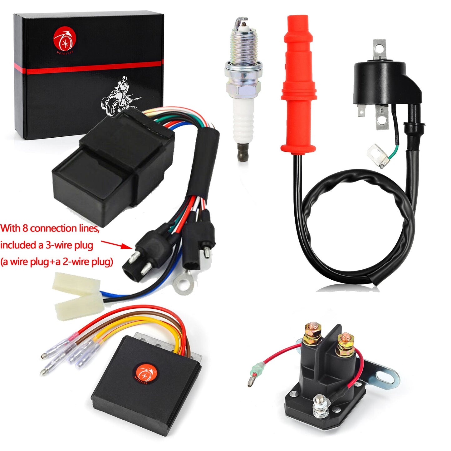 Ignition Coil Set for Polaris Sportsman 500 (1996–2001)