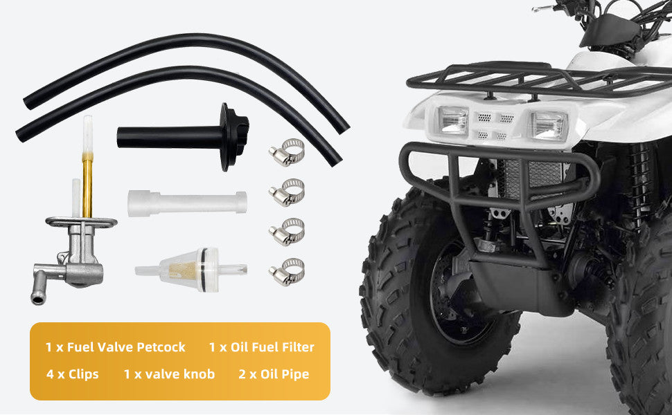Fuel Valve Petcock for Kawasaki Prairie 360 4X4 (2003–2013)