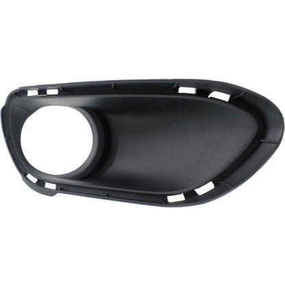 2X Fog Light Trim Set for Porsche Cayenne (2011–2014) Textured Black