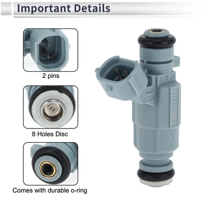 Fuel Injector 16600-ZJ80A/0280157113 for Nissan Sentra 2.0 (2007–2013)
